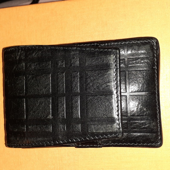 BURBERRY VINTAGE LEATHER CARD CASE HOLDER EUC - Picture 12 of 12